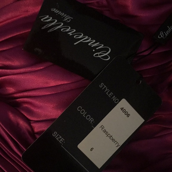 Cinderella Raspberry dress size 6 (zara 2) - Picture 6 of 6